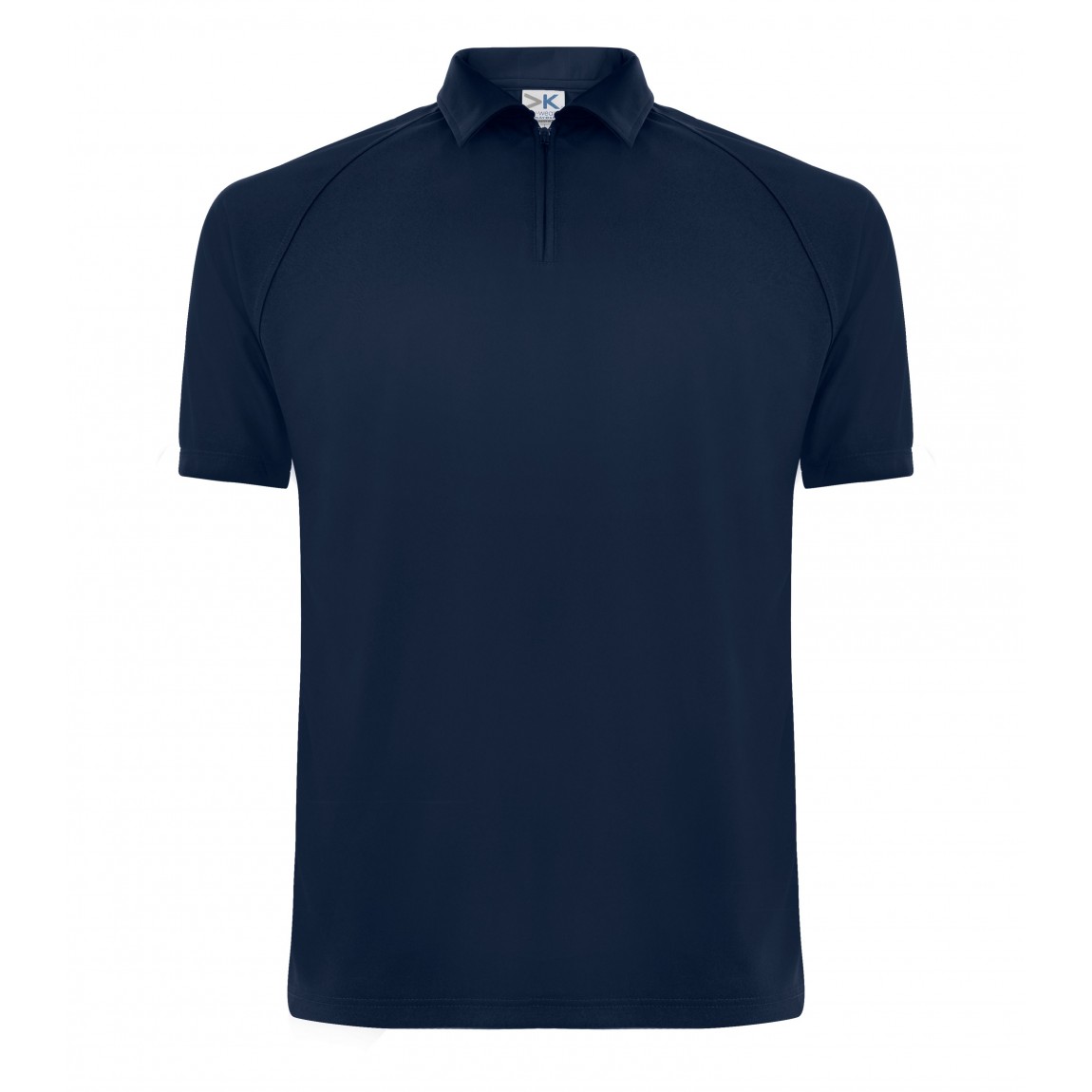 Playera azul marino tipo polo sale